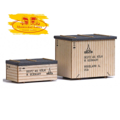 Busch 1841 Maschinenkisten West Spur H0 1:87