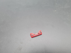 Herpa 0189 - 2302266 Stoßstange rot MAN TGX klein 1 Stück 1:87