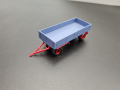 AWM 2 achs Anhänger blau rot