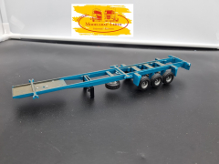 Tekno Aufliegerfahrgestell türkis