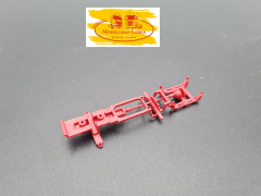 Herpa 0589 Scania R 3 achs Fahrgestellunterteil Version 1