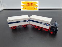 Herpa 146 MAN Hängerzug Ascherl