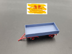 AWM 1535 2 achs Anhänger blau rot