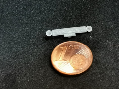 DD-159 - 3 D Druck Zubehör Leuchtkasten schmal mit 2er rund in 1:87