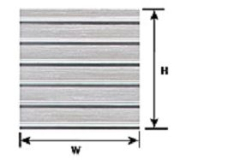 Krick 191511 Dach Wellblech PS-13 1:100, ca 300 x 180 mm, 1 Stück