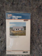 Walther 933-3337 Lasercut Hog House & Pen