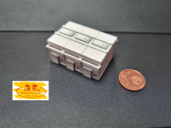 Z-0244.1 Lasercut Fisch Transportbehälter 36 x 29 x 17 mm 1 Stück 1:87