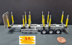 Z-0246 Lasercut Holz Transport Auflieger Rungen Auflieger 1:87