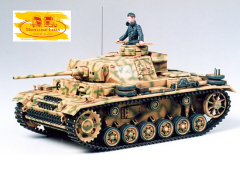 Tamiya 300035215 - Deutscher Panzer Kampfwagen III Ausf. L Bausatz 1:35