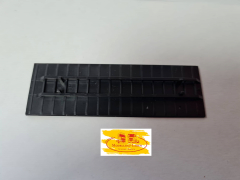 Herpa 0029 - x2571 Fahrgestell Bodenplatte 82 x 26 mm für Wechselkoffer 1 Stück 1:87