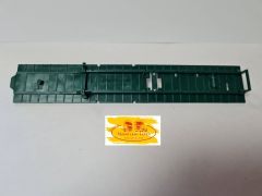 Herpa 0115 - Grundplatte Bodenplatte Fahrgestell 153 x 26 mm für Koffer / Planenauflieger 1 Stück 1:87