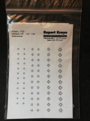 Rupert Kreye Decals 9103 Balkenkreuze 1:87, 1:120, 1:160