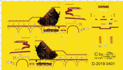 D-2019.0401 - Decalsatz Wrecker Koopmann - nicht für Herpa Wrecker geeignet - 1 Stk - 1:87
