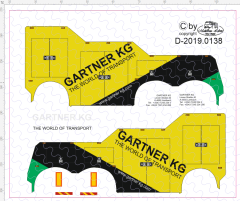 D-2019.0138 - Decalsatz, Wrecker, Empl, Bergefahrzeug, Beschriftung, Gartner - 1 Stk - 1:87
