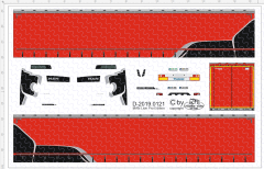 D-2019.0121 - Decalsatz MAN Lion Pro incl. Planenauflieger - 1 Stk - 1:87