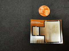 A-129, Ätzteil, Neusilber, Scania S 2016 Chassisabdeckung 3achs - 1 Stück 1:87