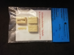 Resin Kleinserien KTS 302 Kleiderschränke/Spinde für Feuerwehrhäuser 1:87