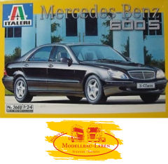 Italeri 3688 1:24 Bausatz Mercedes Benz 600S