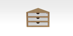 Hz - OM11 Hobby Zone Modular Workshop System Organizer kleines Eckschubladen-Modul 1 Stk