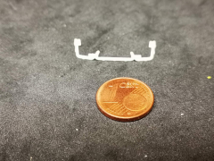 DD-260 - 3 D Druck Zubehör MAN Lowbar TGX Version 1- (3 teilig) in 1:87