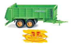 Wiking 3880227 Landwirtschaftlicher Zweiachs-Anhänger Universalstreuer Joskin 1:87