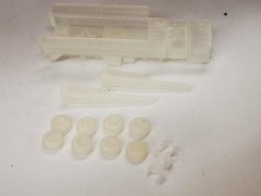 3D-M093 gepanzertes Transportfahrzeug mit Raketen 1:144