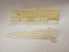 3D-M098 Raketenrampenfahrzeug MAZ SS-1 1:144