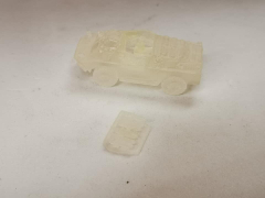 3D-M110 Aufklärungsfahrzeug BRDM 1 1:144