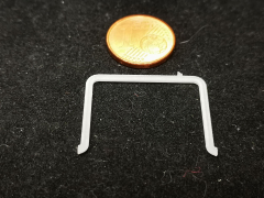 DD-307 - 3 D Druck Zubehör Sidepipes 1er Ausgang - 1:87