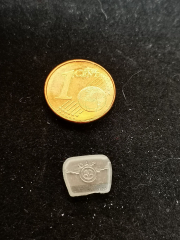 DD-323 - 3 D Druck Zubehör DAF Sattelplattenabdeckung mit Logo - klein - 1:87