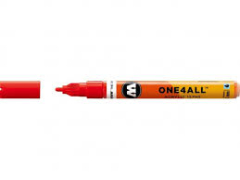 Molotow 127.202 Acrylmarker ONE4ALL ACRYLIC 127HS 2mm, Nr. 013, verkehrsrot