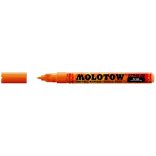 Molotow 127.403 Acrylmarker ONE4ALL ACRYLIC 127 HS-CO 1,5mm, Nr. 085, DARE orange