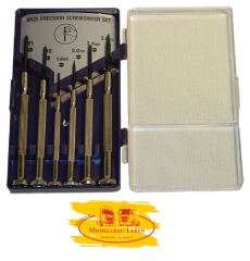 Krick 455662 Mini Uhrmacher Schraubendreher Satz 6 Stück