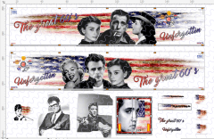 D-2017.032 Decalsatz &quote;The 60`s&quote; 1:87