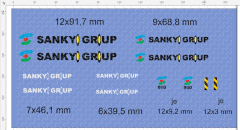 D-2017.021 - Kranbeschriftung Sankyo Group