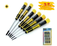 Krick 492003 Mini Kreuzschlitz Schraubendreher Satz 6 Stück