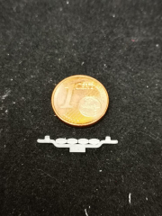 DD-334 - 3 D Druck Zubehör Scania S Lampenbügel 4er oval GE gebogen mit Blitzer Posi - 1:87