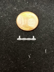 DD-335 - 3 D Druck Zubehör Lampenbügel universal 4er oval für Grill - 1:87