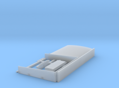 DD-341 - 3 D Druck Zubehör Scania Hecktank 2tlg. Version 1 - 1:87