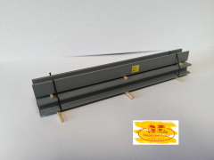 Modellbau Ladegut Metall H-Träger auf Transportgestell 140 x 30 x 25 mm