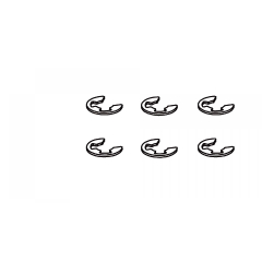 Jamara 505047 E-clip 2,5mm VE6 Vo-Mj-Ti-Ho- In-LQ-SR10