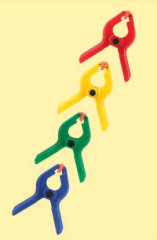 4 Spannklammern , Lackierklammern