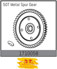 Absima 1710058 - Hauptzahnrad Metall 50 Zähne