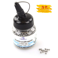 Fishbull Stahlrundkugeln 2000 Stk. 4,5mm / Cal. .177