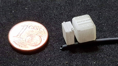 DD-048 - 3 D Druck Zubehör Iveco Auspufftopf und AddBlue Tank 1:87