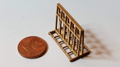 Z-0229 Lasercut Glastransportgestell 1:87