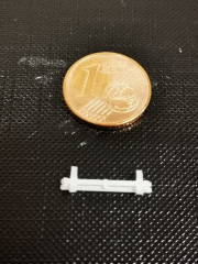 DD-354 - 3 D Druck Zubehör Sidebar, gerade, rund, 1 Paar 15 mm