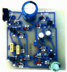 KM - B 035 FBI-Sirene 12V/DC 15W Bausatz