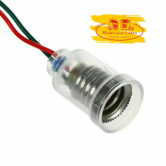 10010680 - E10 Lampensockel Fassung Lampen Sockel mit Kabel Leuchtmittel Halterung