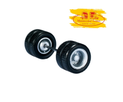 690901 F - Radsatz für Lowliner silber lackiert, Antriebsachse Neue Generation 1:87 1 Stück